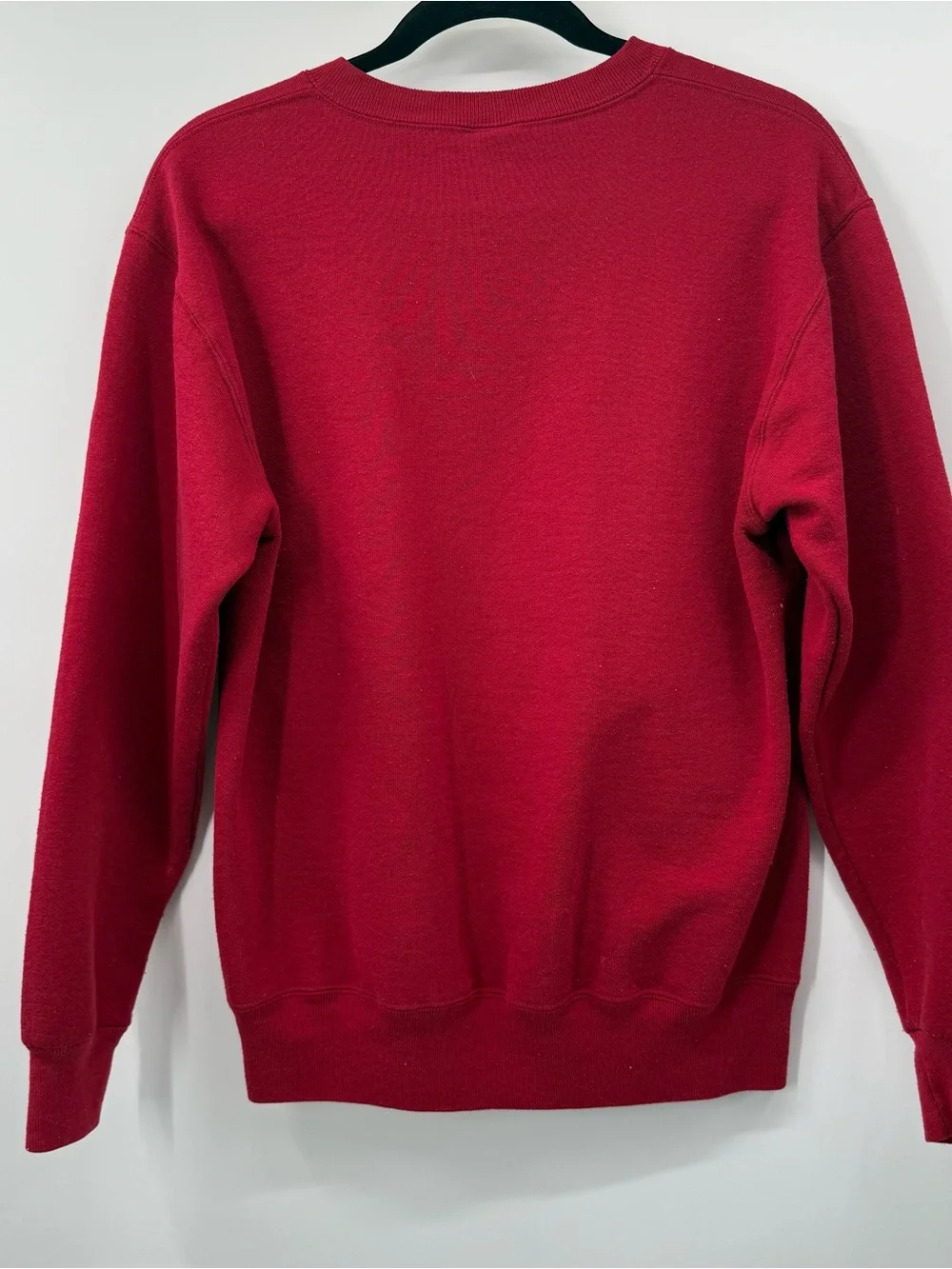 Russell Athletic Crimson Graphic Crewneck Sweatshirt